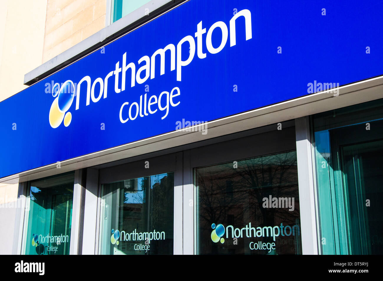 Northampton college of further education Stock Photo