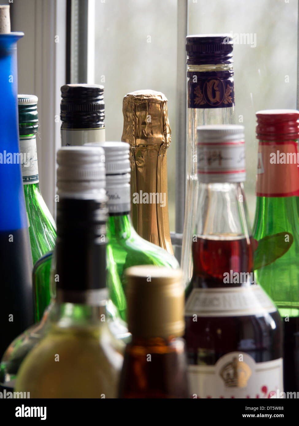 Alcohol bottles hires stock photography and images Alamy