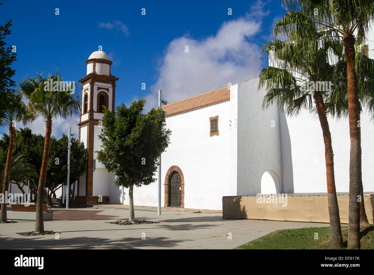 Iglesia De La Antigua, Fuerteventura Stock Photo