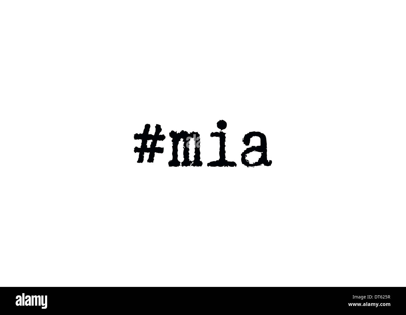 Selfharm keywords that are used in social media such as instagram and  tumblr - mia stands for anorexia Stock Photo - Alamy