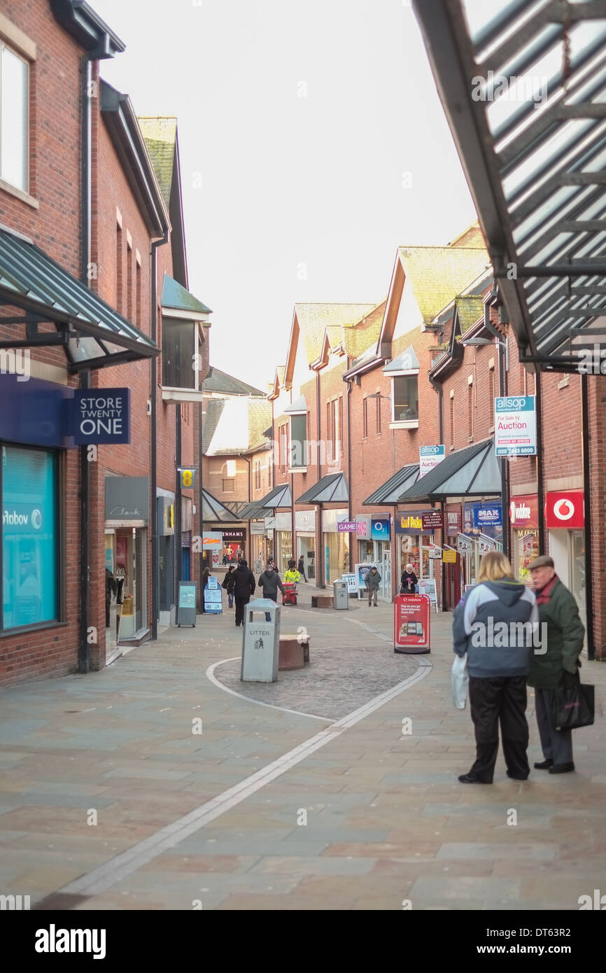 Street scenes, BarrowinFurness Stock Photo Alamy