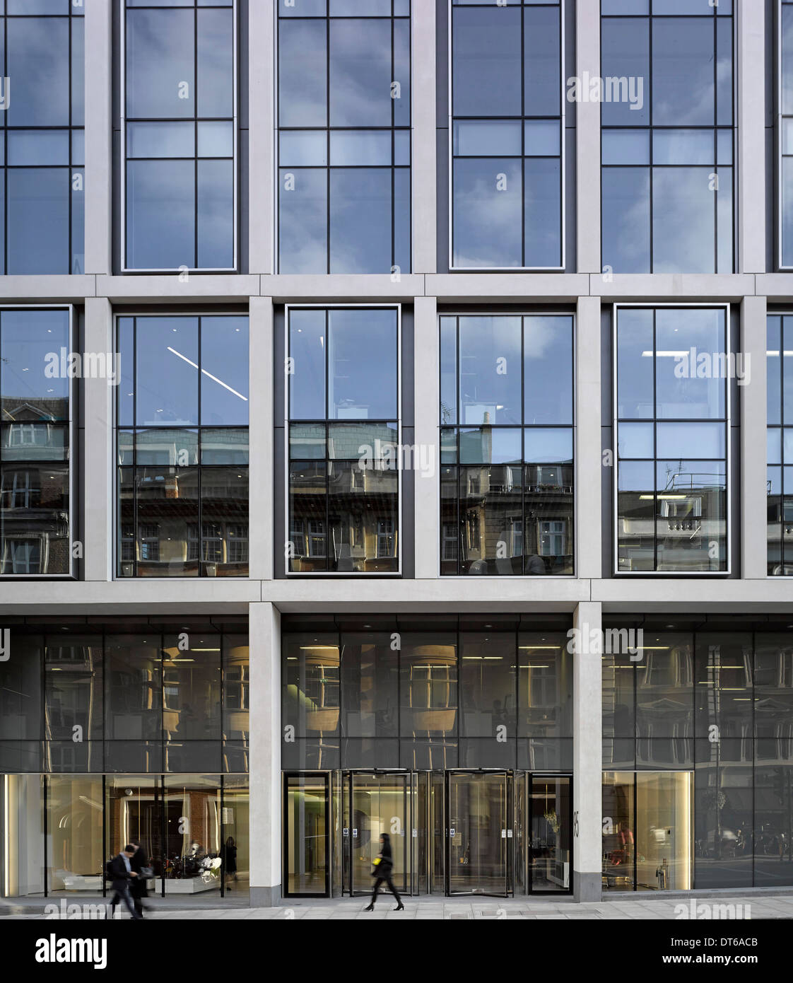 95 Wigmore Street, London, United Kingdom. Architect: ORMS Architecture Design, 2013. Stock Photo