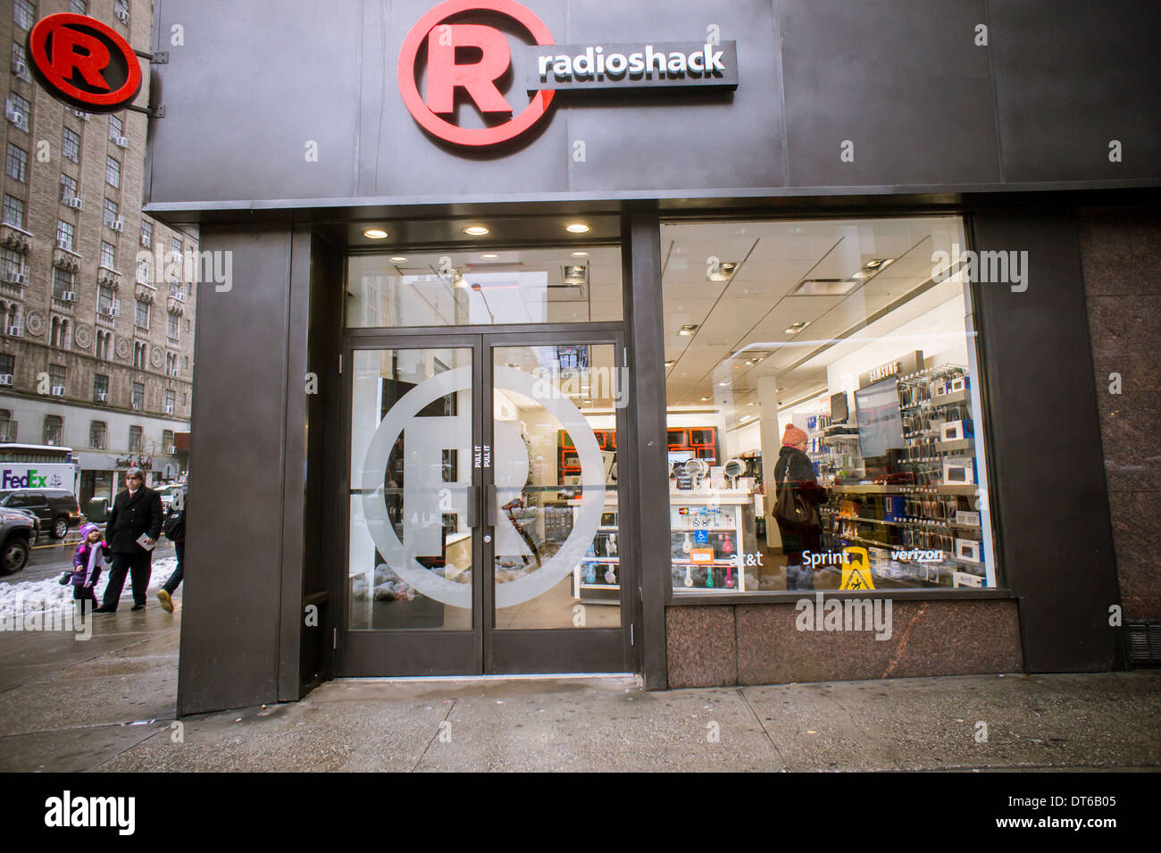 A new RadioShack concept store in the Chelsea neighborhood of New York