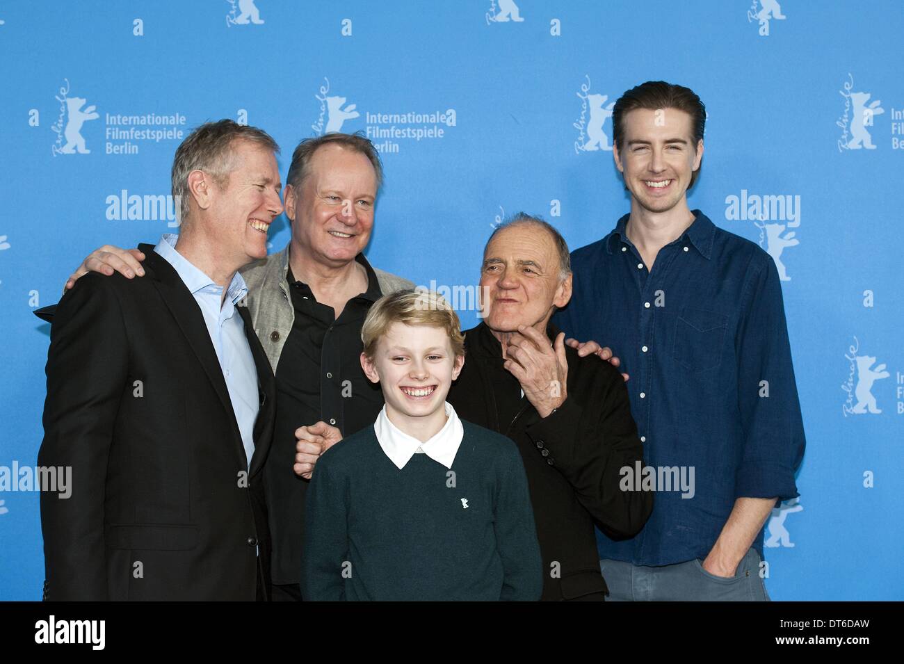 Berlin, Germany. 10th Feb, 2014. Hans Petter Moland presents 'IN ORDER OF DISAPPERANCE' in the 64th Berlinale Film Festival with Stellan SkarsgÌÄå´rd, PÌÄå´l Sverre Hagen, Bruno Ganz , Jakob Oftebro, Anders Baasmo Christiansen product by Finn Gjerdrum and Stein B. Kvae. © Goncalo Silva/NurPhoto/ZUMAPRESS.com/Alamy Live News Stock Photo