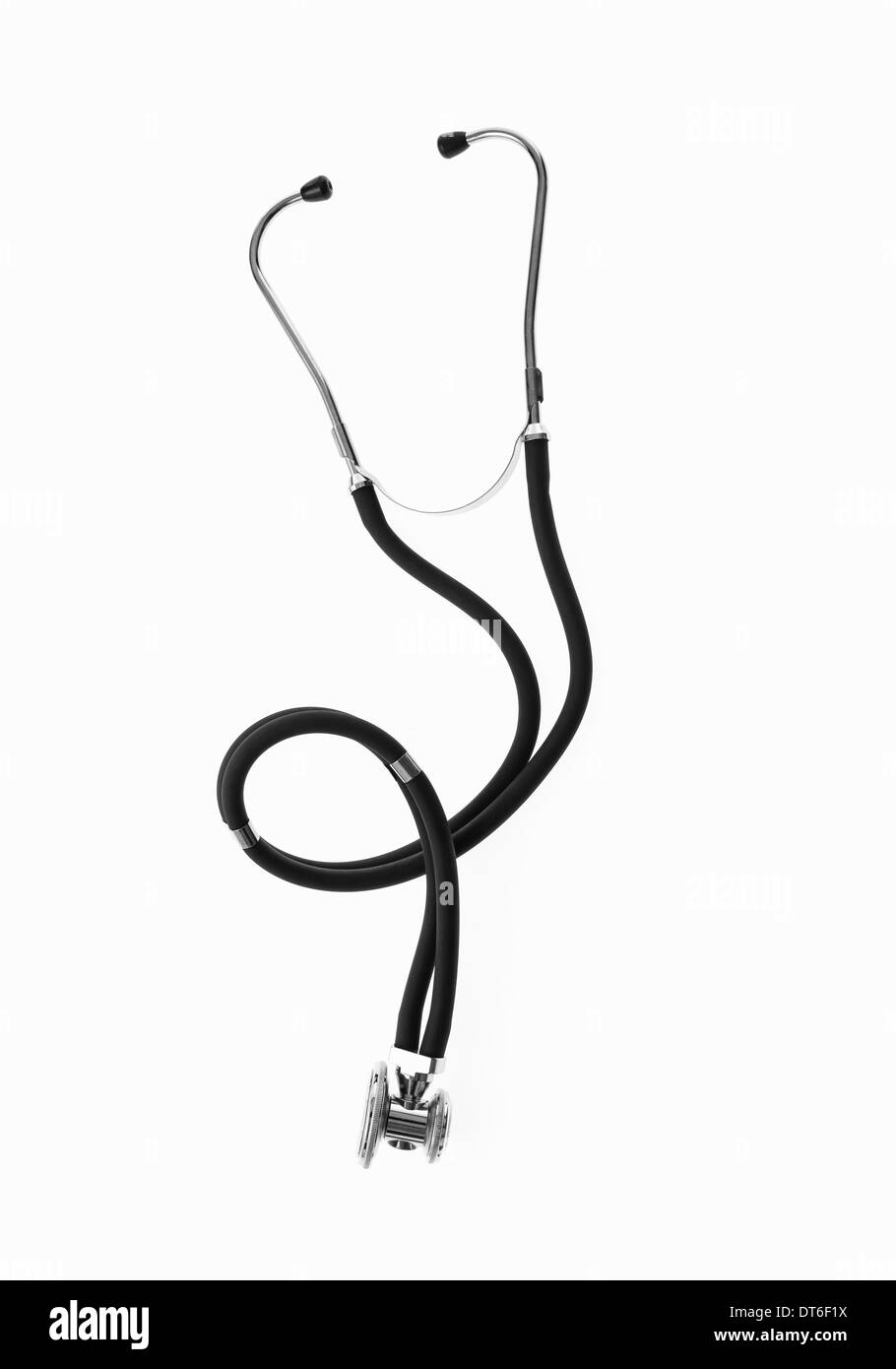 Stethoscope ear pieces Black and White Stock Photos & Images Alamy