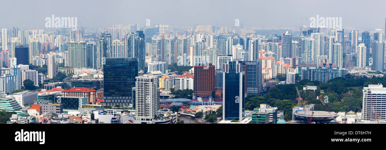 Urban Landscape, Singapore Stock Photo