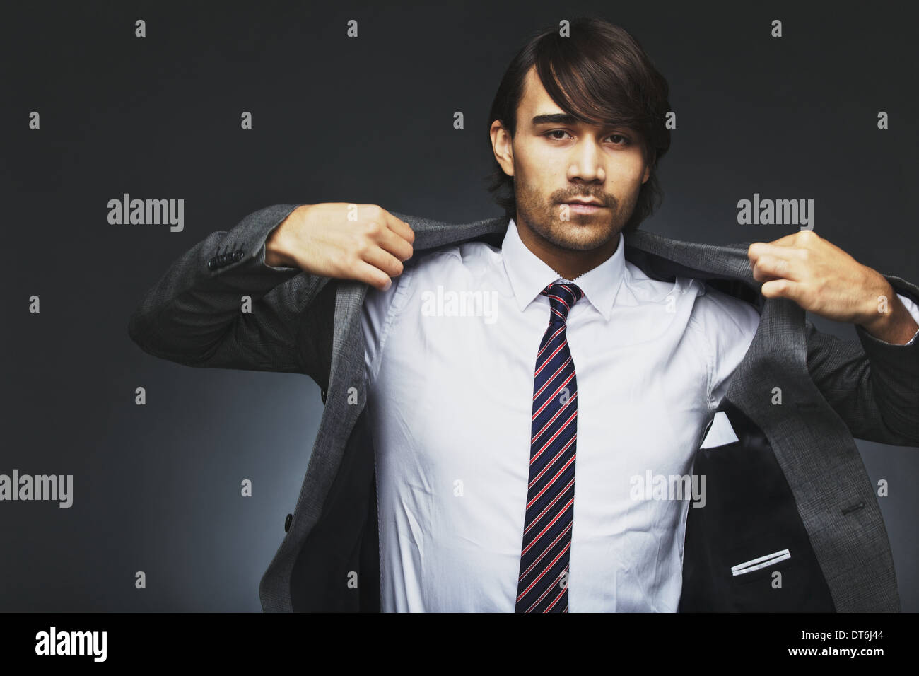 Men model wearing coat hi-res stock photography and images - Alamy