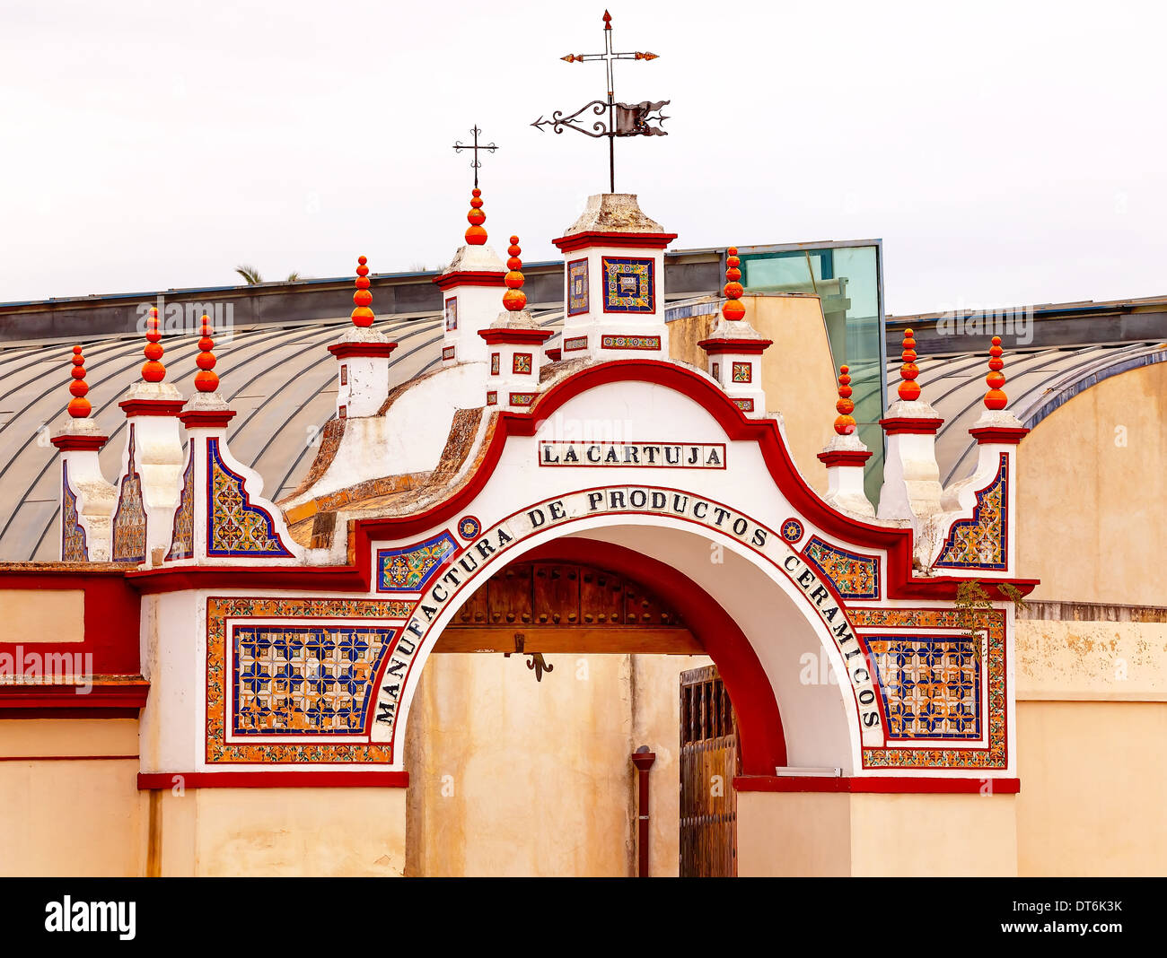 Centro Andaluz de Arte Contemporaneo Triana Seville Andalusia Spain Stock Photo