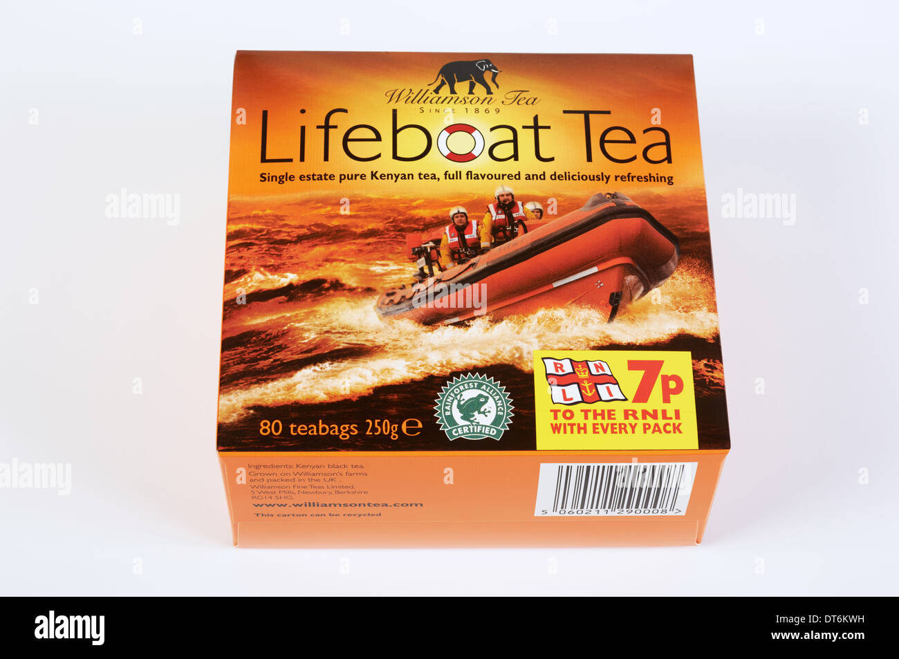 Williamson Lifeboat tea Stock Photo