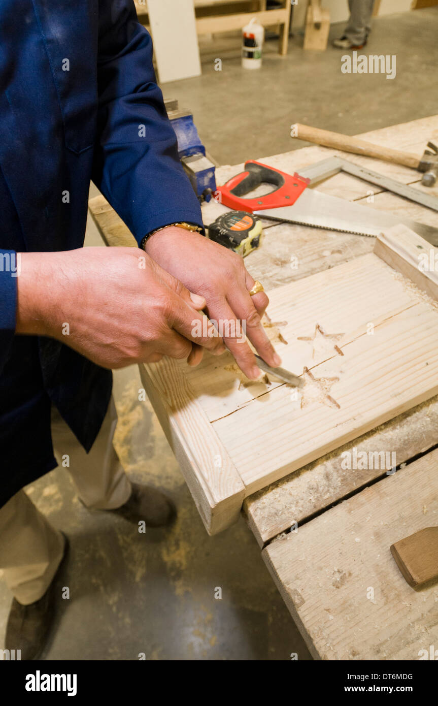 Drilling chisel hi-res stock photography and images - Alamy
