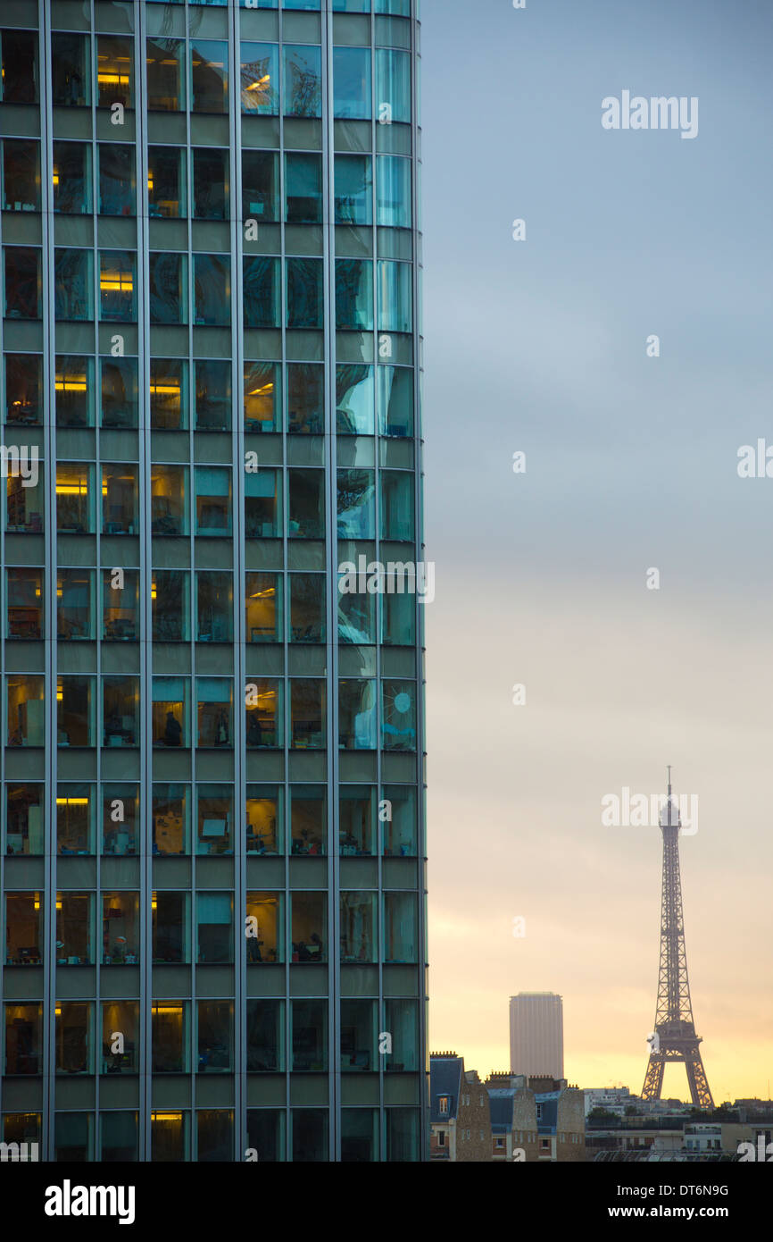 La Defense, La Défense, Europe's largest purpose-built business district, Hauts-de-Seine, Paris, France Stock Photo