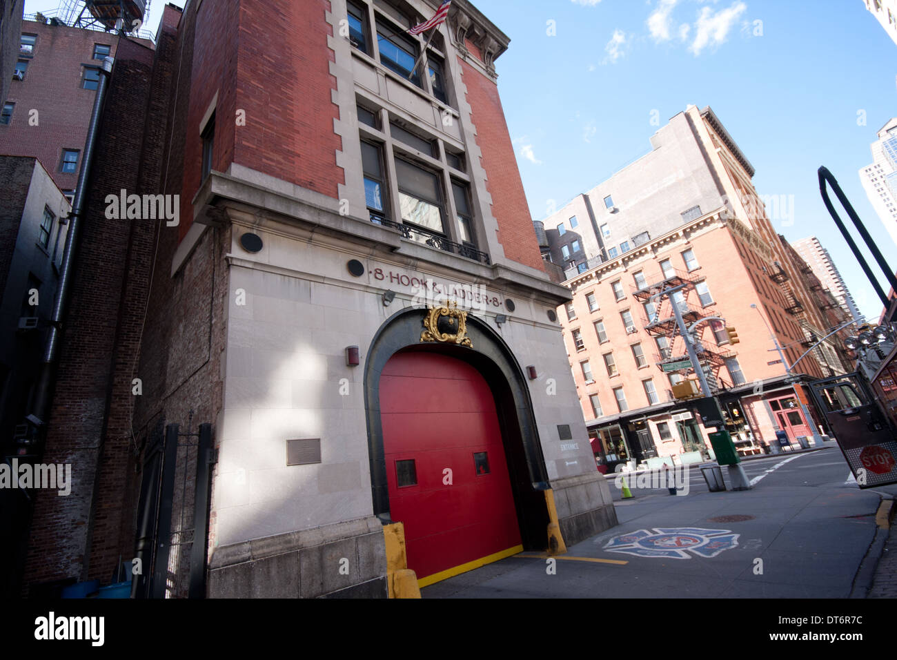The fire station used in the movie Ghostbusters in Manhattan, New York