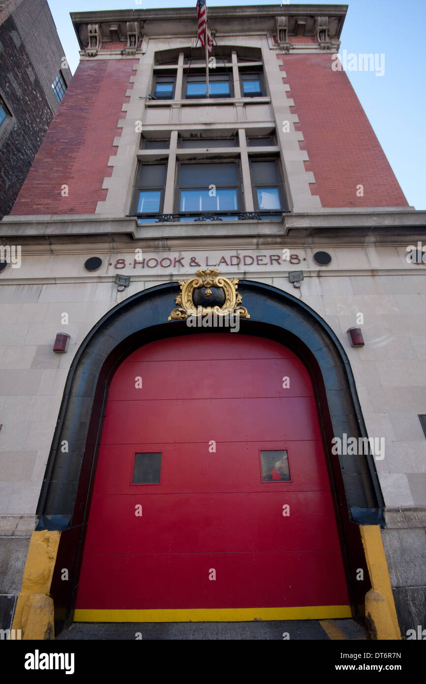 The fire station used in the movie Ghostbusters in Manhattan, New York