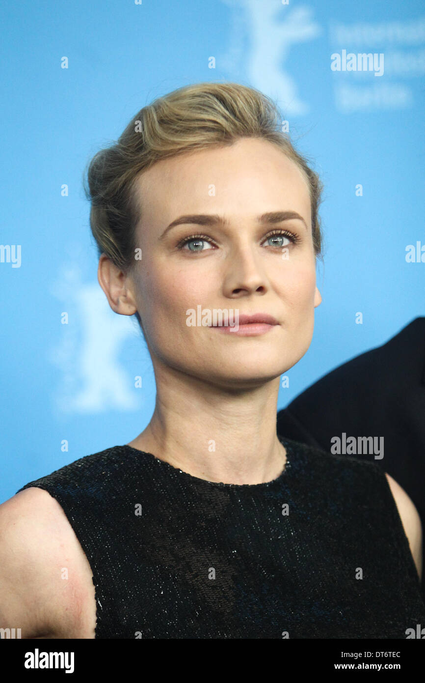 Berlin, Germany. 10th Feb, 2013. Actress Diane Kruger poses for photos