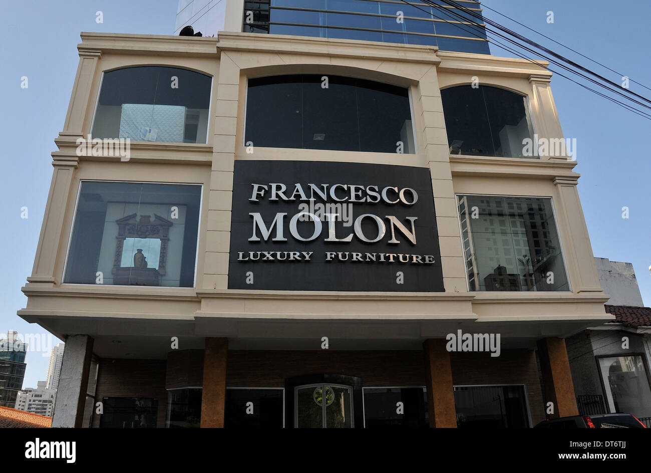 Francesco Molon luxury furniture city Panama Stock Photo Alamy