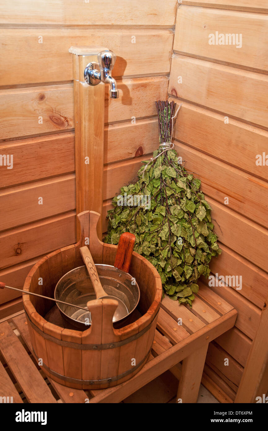 steam bath room Stock Photo Alamy