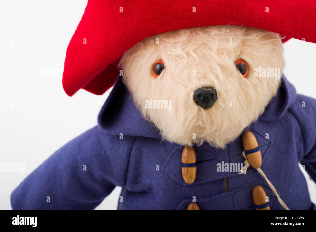 Gabrielle Designs Paddington Bear Iconic British Children's Toy Stock Photo