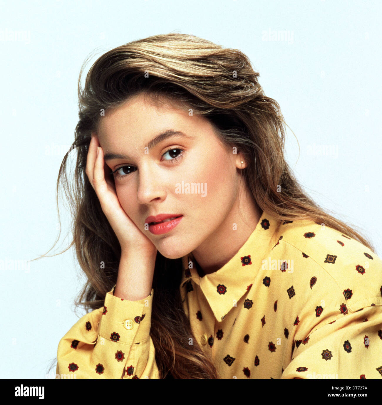 Alyssa milano who s the boss 1984 stock photo royalty free image