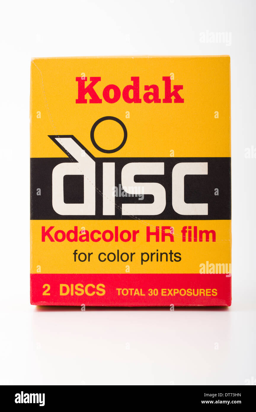 Kodak disc camera film Stock Photo