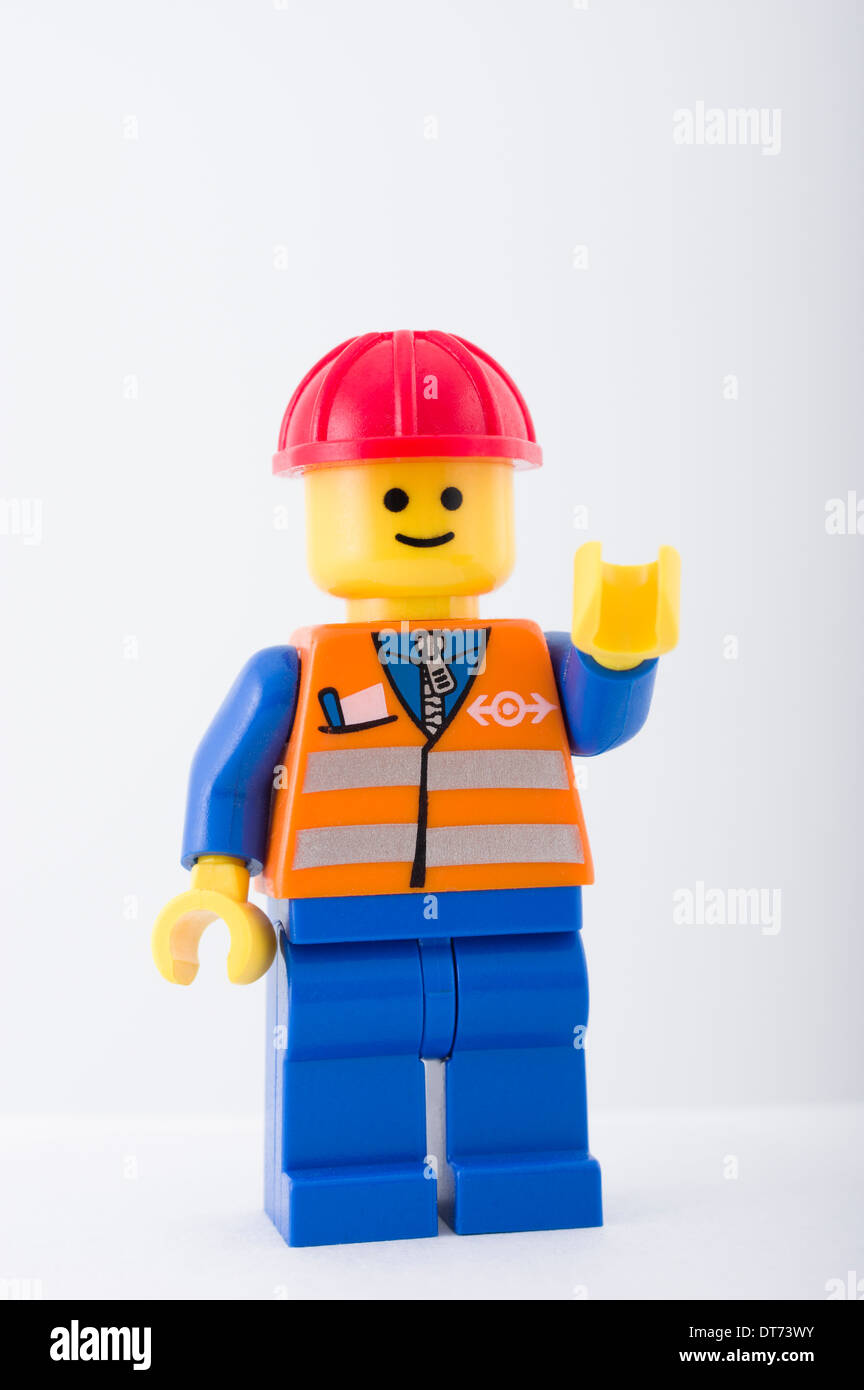 Lego worker hi-res stock photography and images - Alamy