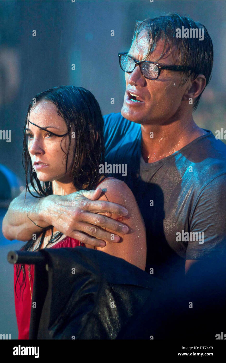 Briana Evigan Dolph Lundgren Stash House 2012 Stock Photo Alamy