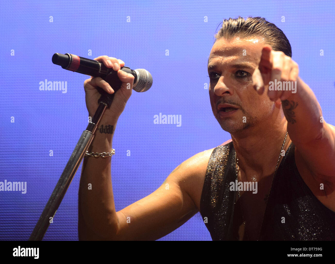 Depeche Mode performing live in Amsterdam on 16 May 2023, opening their European  Tour Stock Photo - Alamy