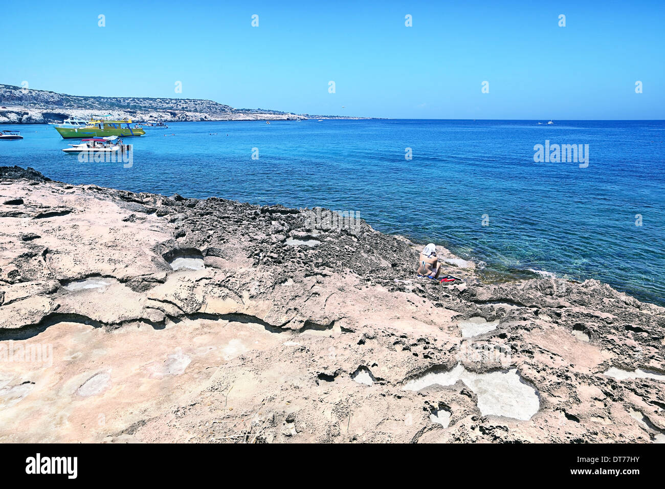 Kavo Greko cape in Cyprus. Stock Photo