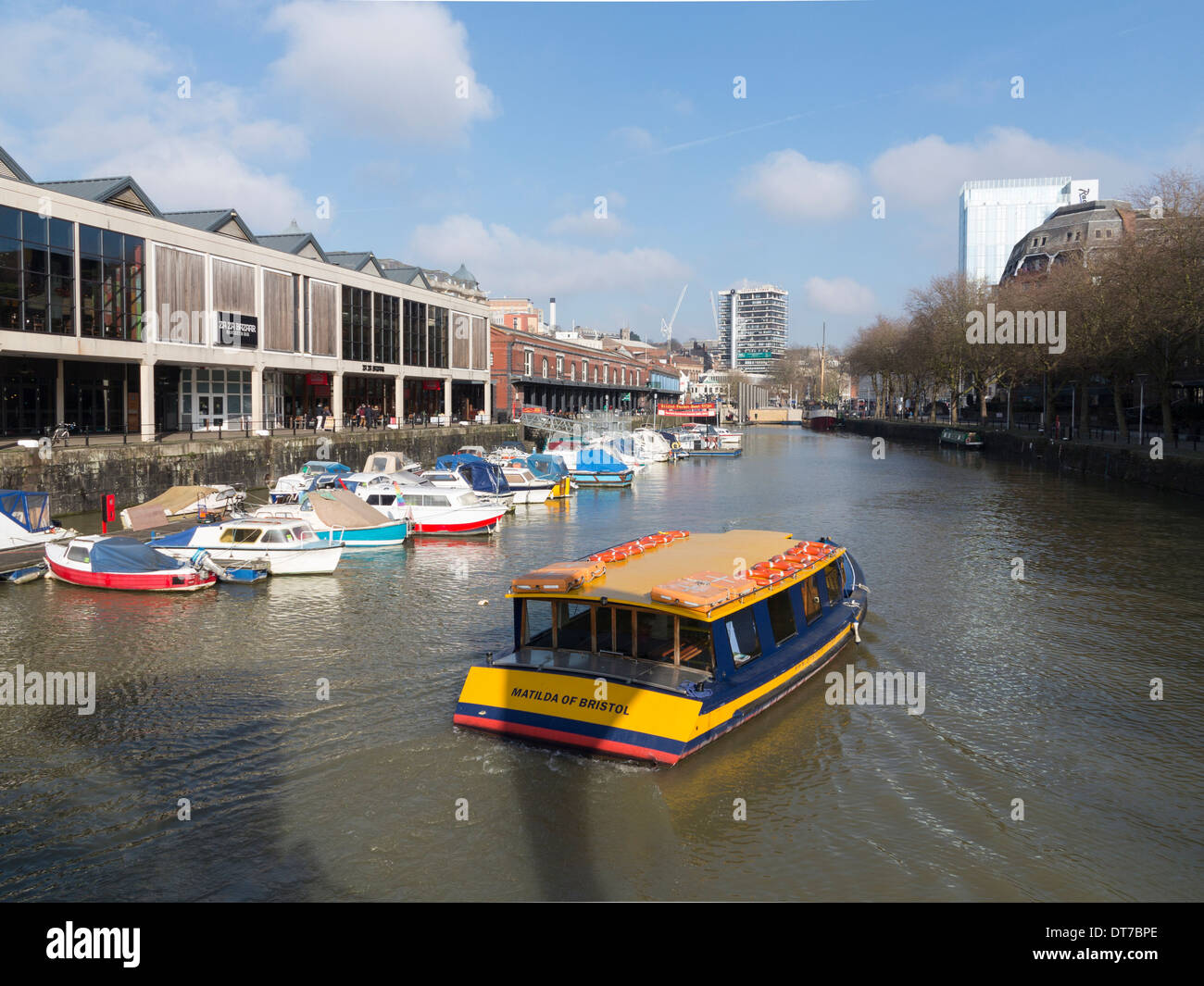 The Bristol Ferry in the docks Stock Photo - Alamy