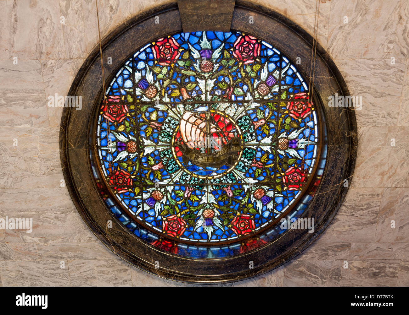 Stained glass window / windowsthe Arts & Crafts Lloyd's Register