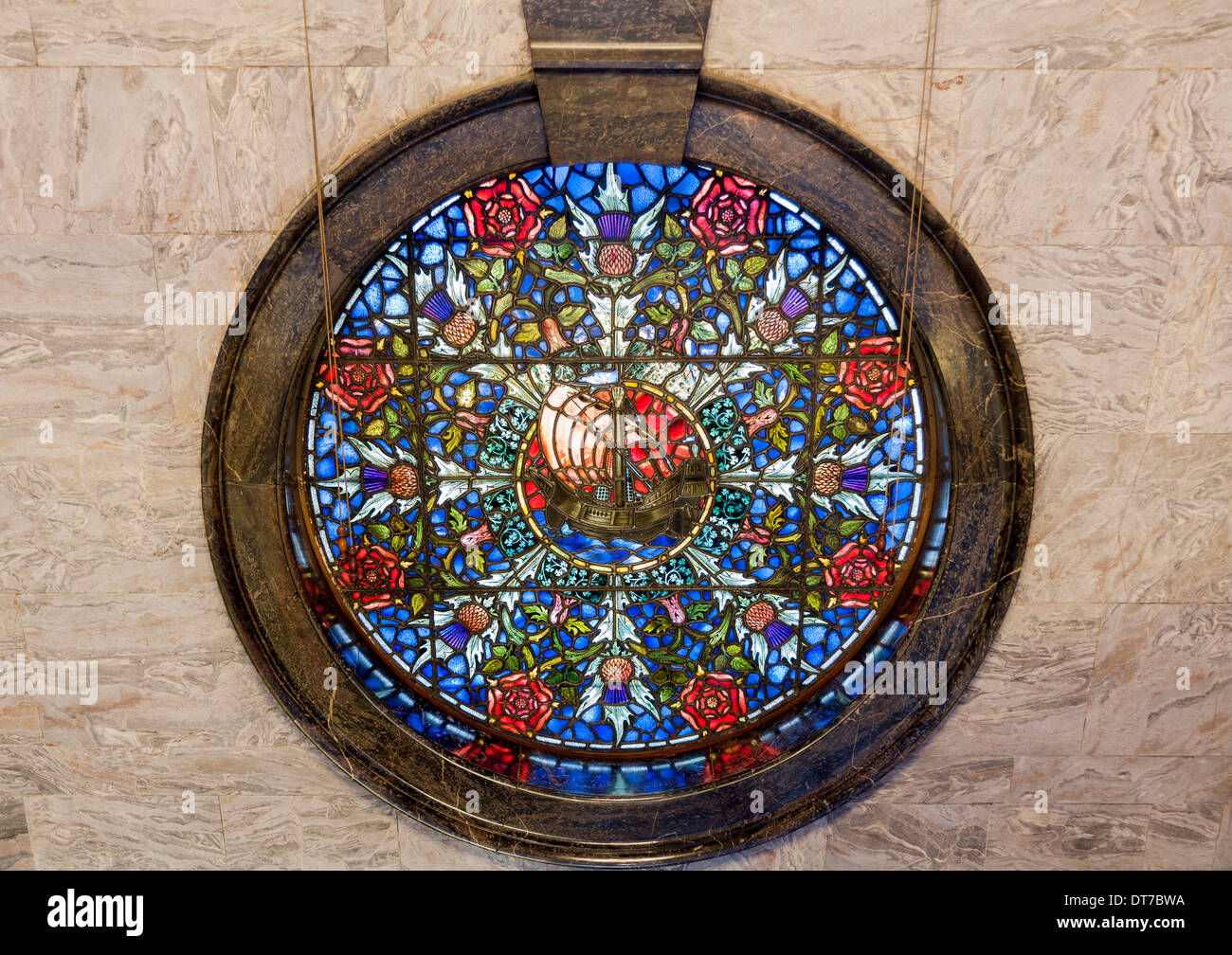 Stained glass window / windowsthe Arts & Crafts Lloyd's Register