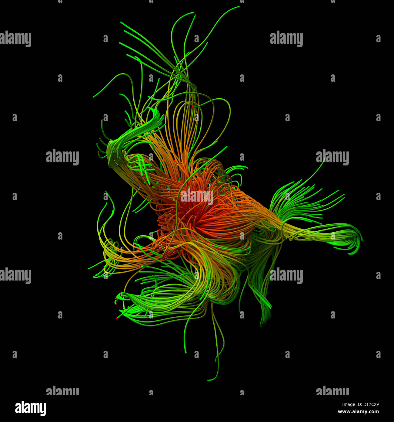 3d tangled wires Stock Photo Alamy