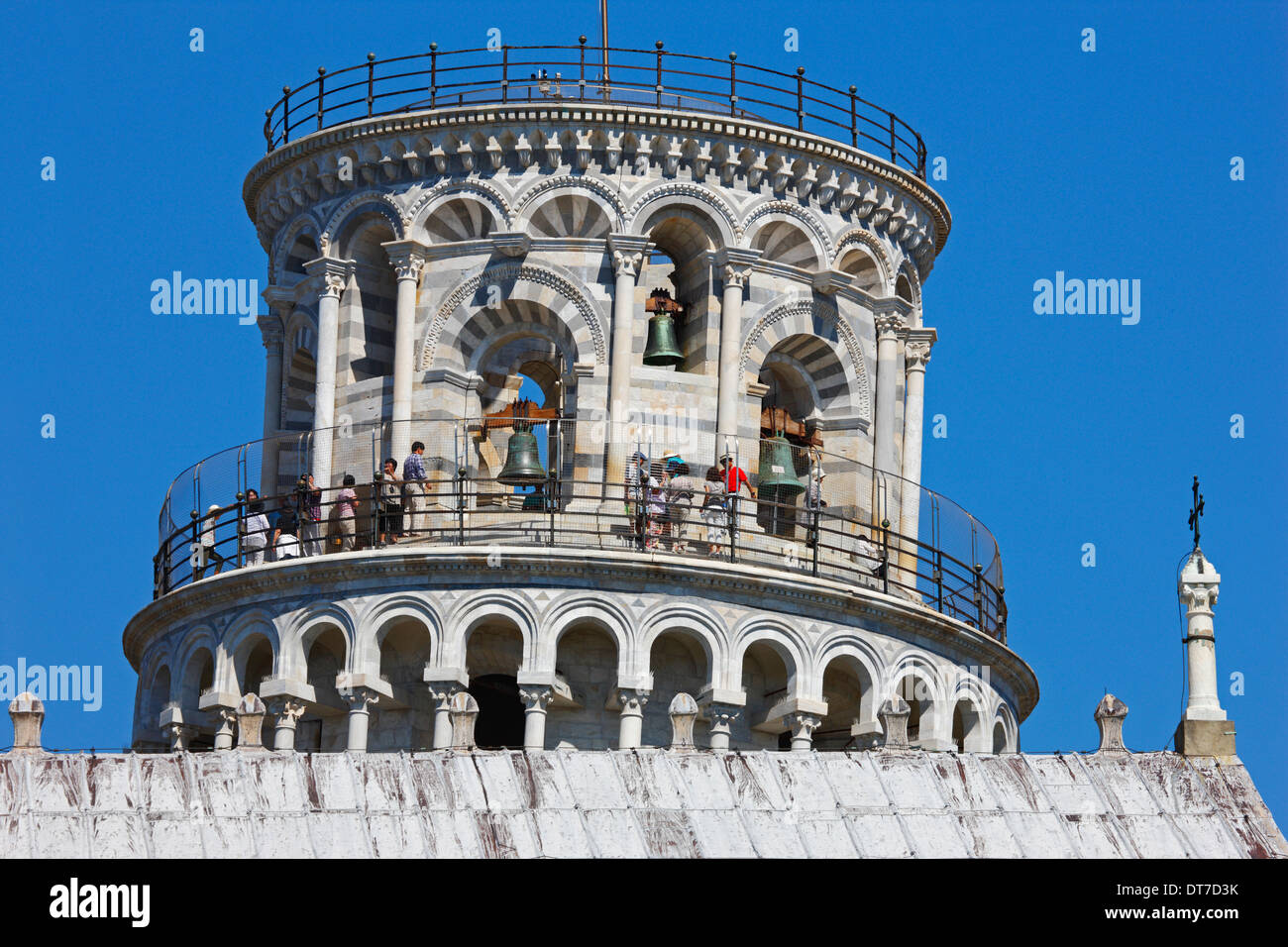 Pisa Italy, Leaning Tower Stock Photo