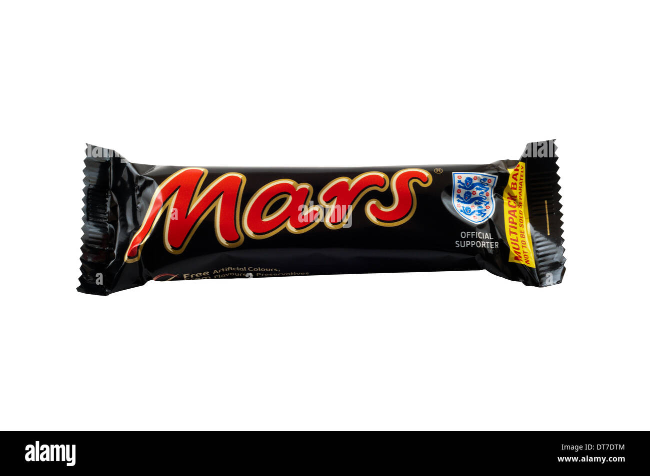 A Mars chocolate bar made by Mars incorporated. Stock Photo