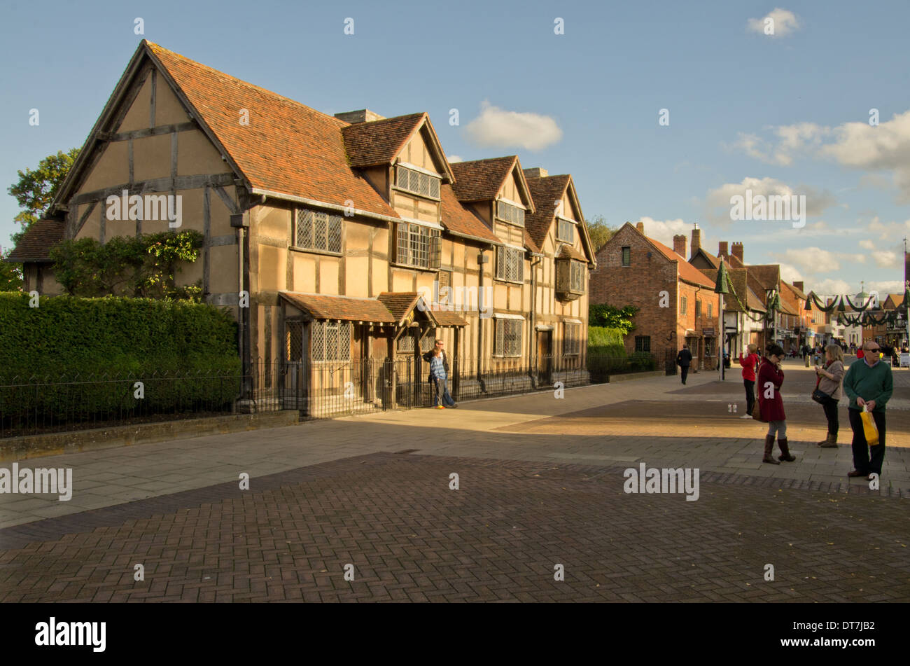 Shakespeare’s birthplace trust half timbered house Stock Photo