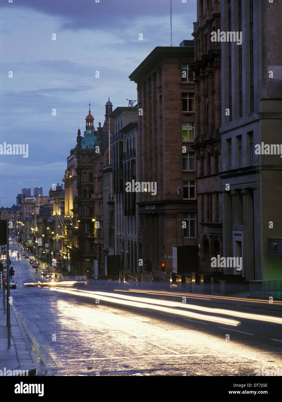 Saint Vincent Street, Glasgow Stock Photo Alamy