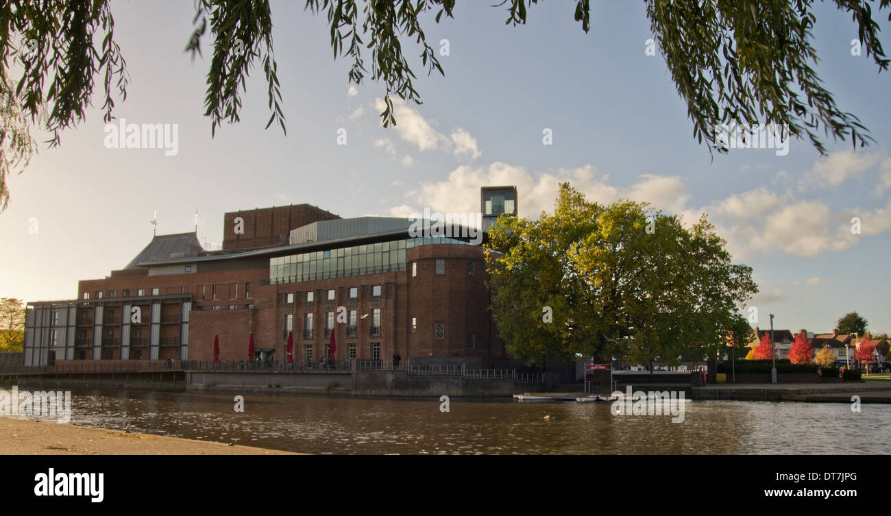 Royal shakespeare theatre stock photo alamy