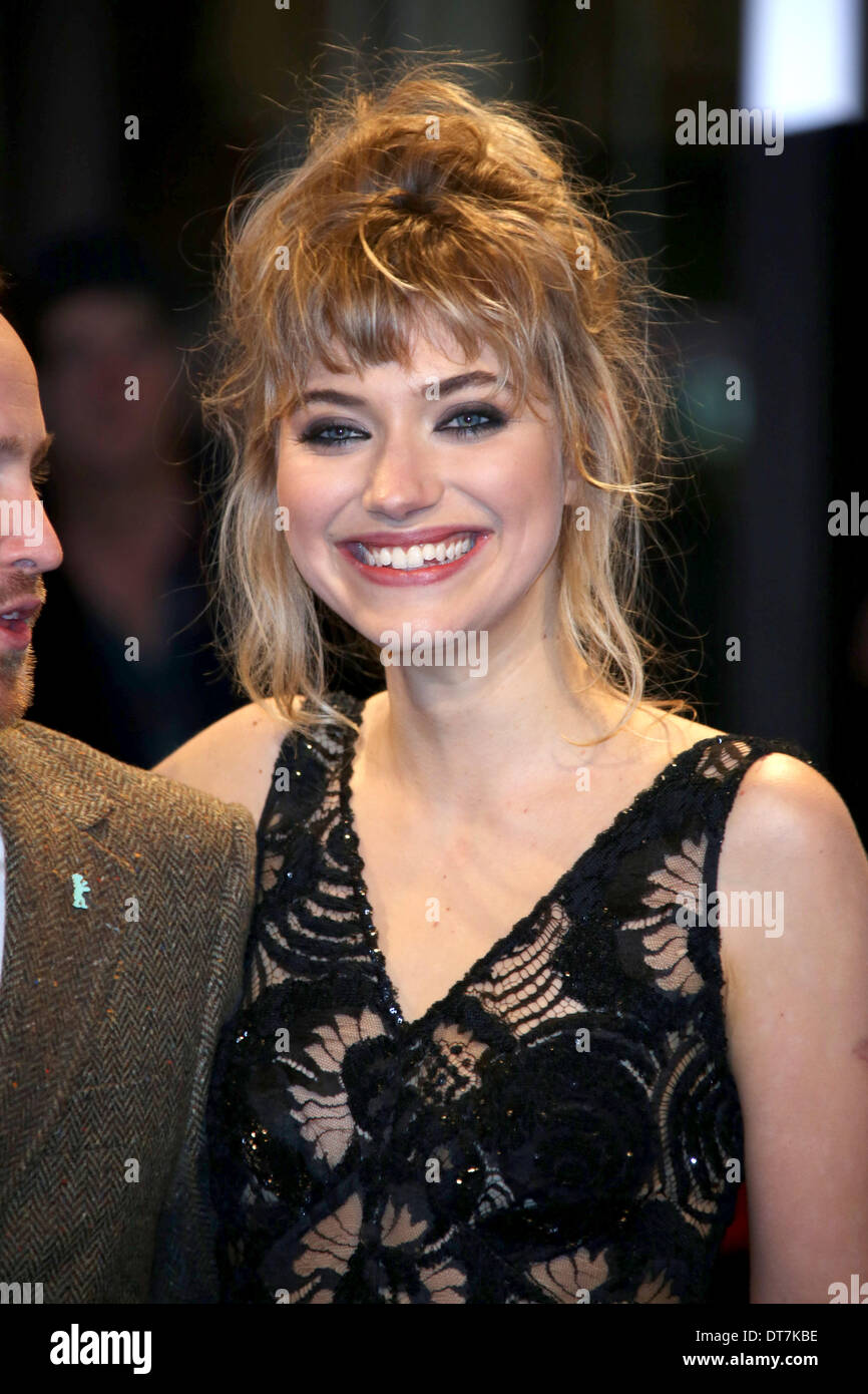 Actress Imogen Poots attends the screening of 'The Long Way Down
