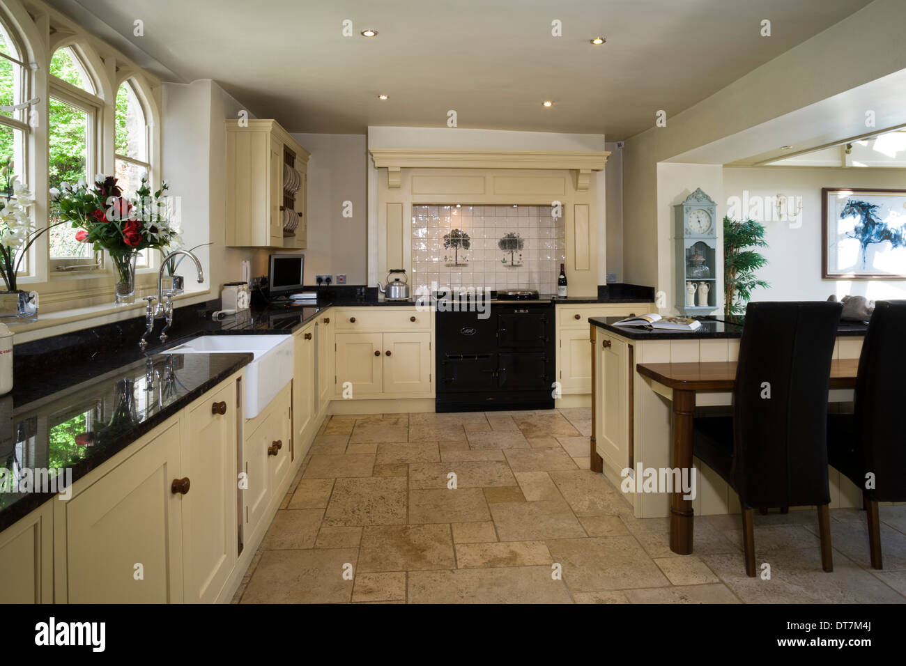 Contemporary kitchen. Stock Photo