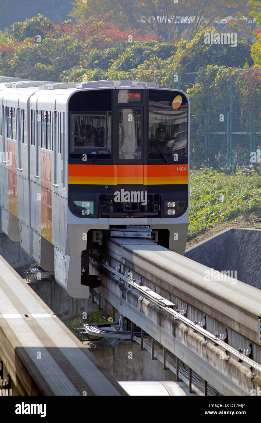 Tama Toshi Monorail Line Tokyo Japan Stock Photo Alamy
