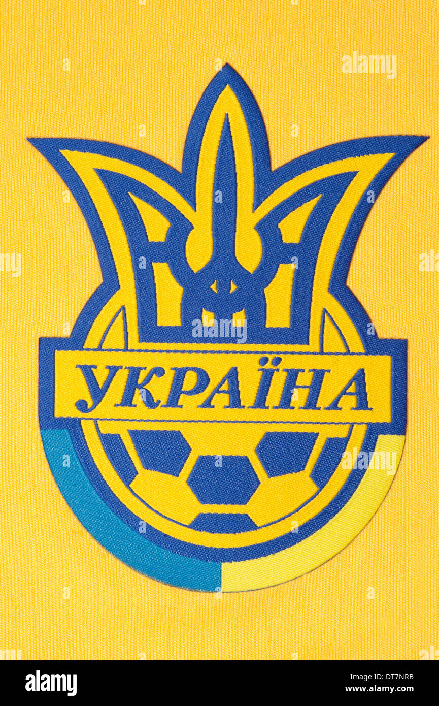 The Ukraine national football team kit. Close up Stock Photo Alamy The Ukraine national football team kit. Close up Stock Photo Alamy