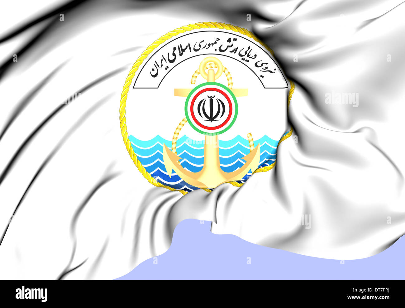 Islamic Republic of Iran Navy Seal. Close Up Stock Photo - Alamy
