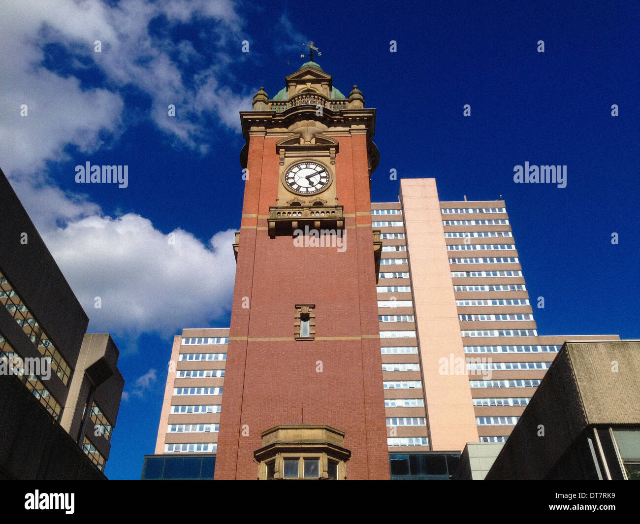Nottingham station clock tower hires stock photography and images Alamy