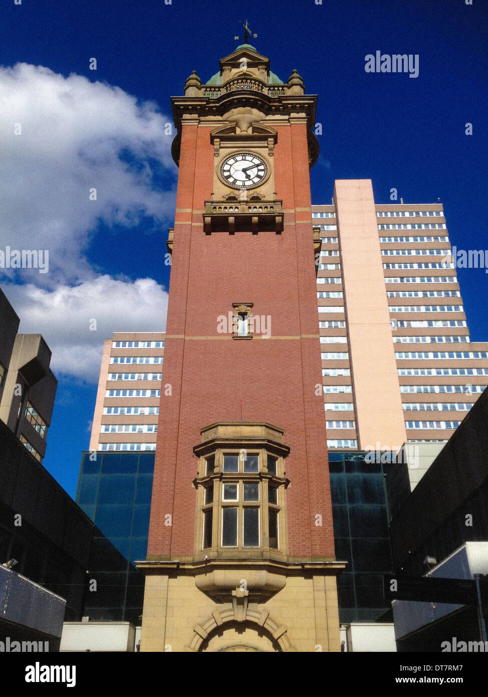 Nottingham station clock tower hires stock photography and images Alamy