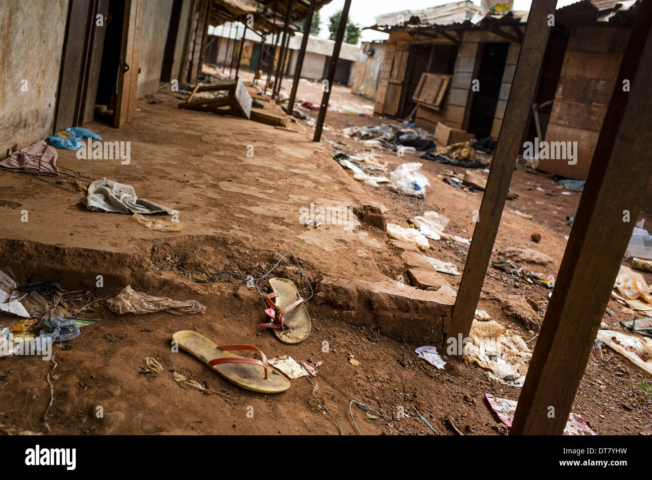 Central African Republic, Bangui Fighter's Market Stock Photo - Alamy