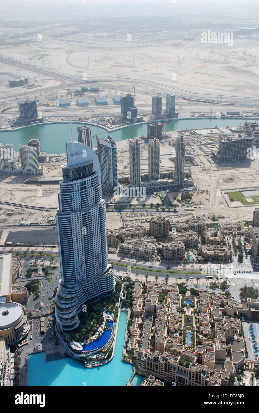 Aerial photo of Dubai Stock Photo - Alamy