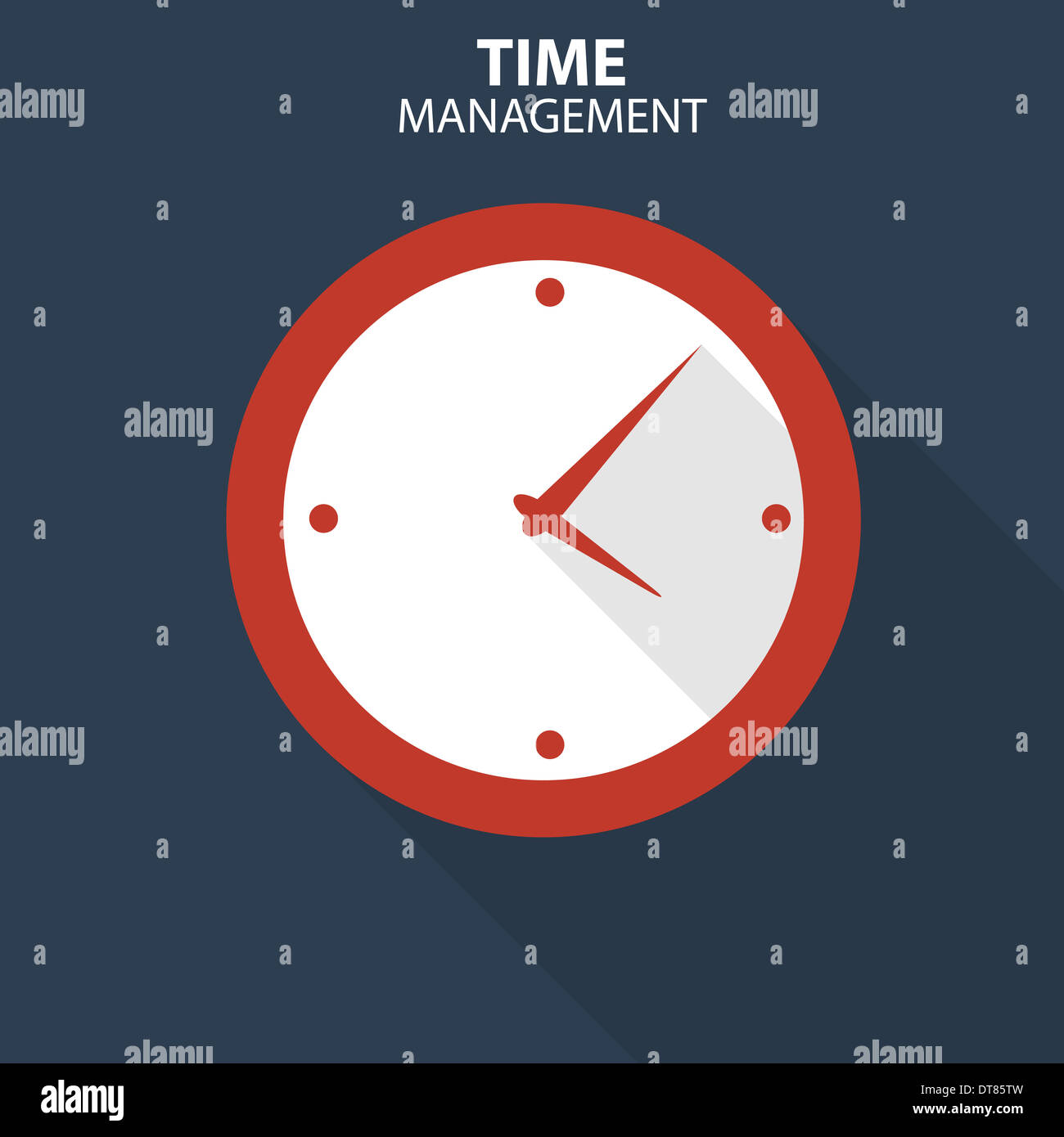 Modern Flat Time Management Vector Icon for Web and Mobile Application ...