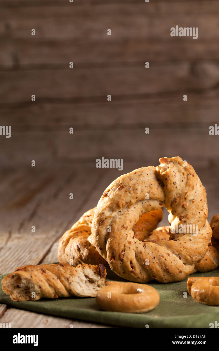Typical Bagels From Naples Stock Photo Alamy