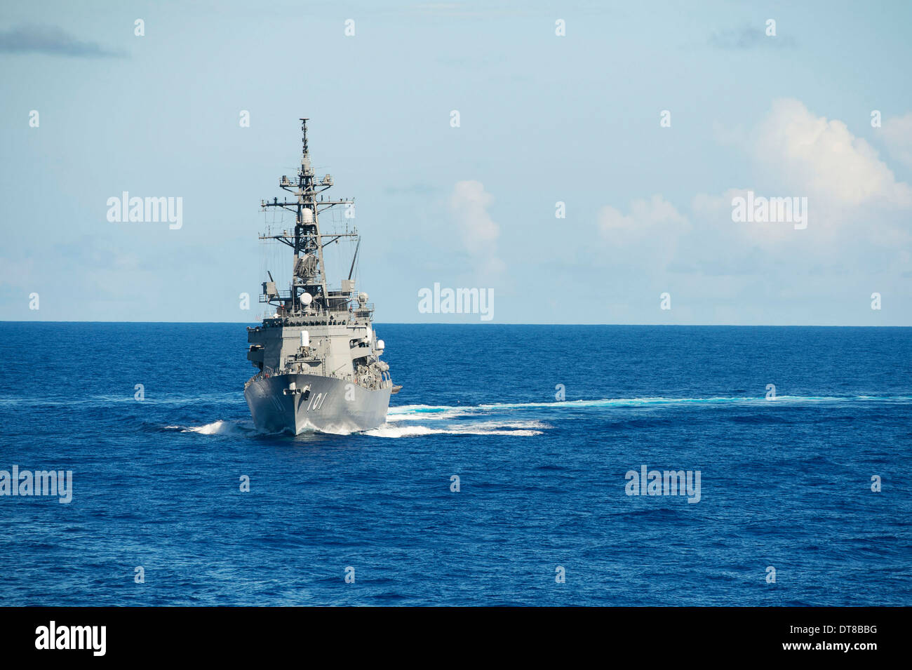 Japan Maritime Self-Defense Force destroyer JS Murasame. Stock Photo