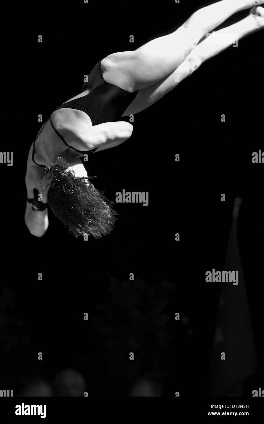 Dive jump Stock Photo Alamy