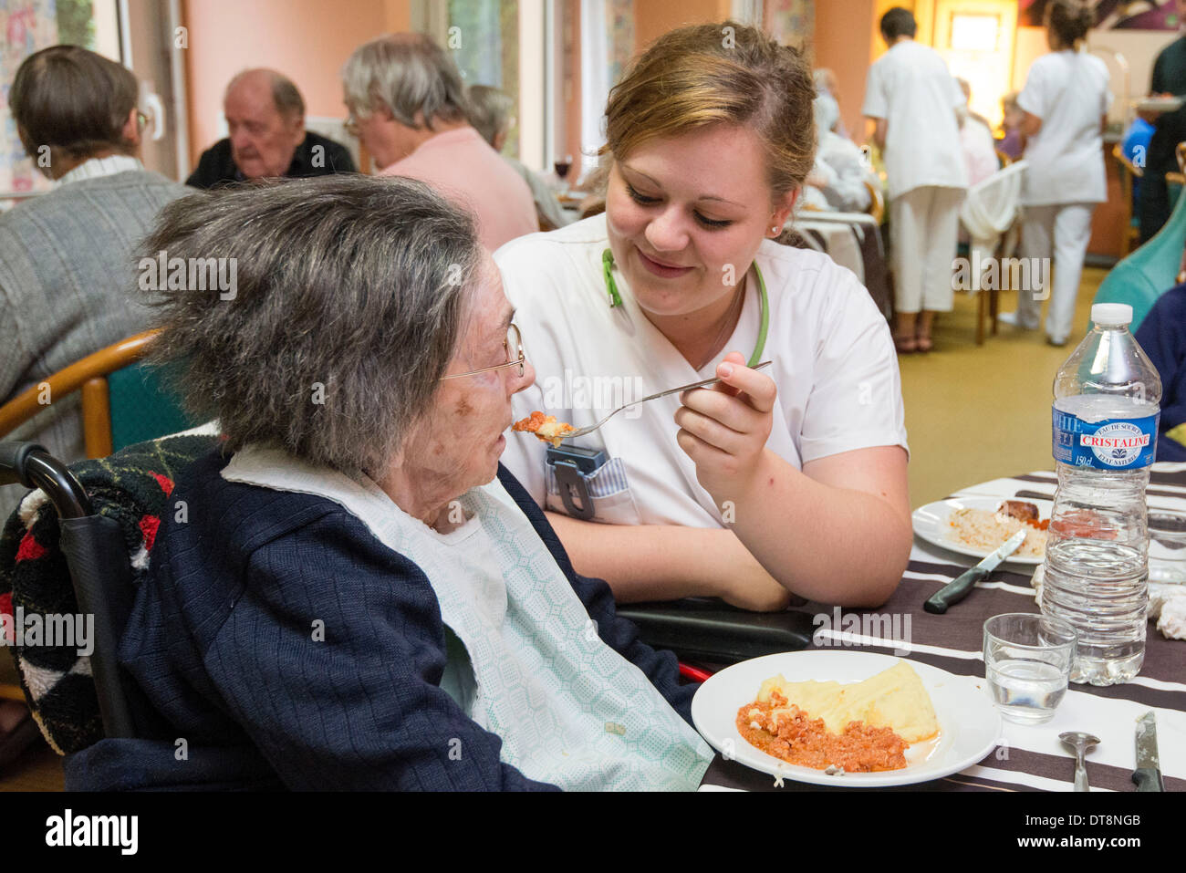HOME FOR THE AGED Stock Photo Alamy
